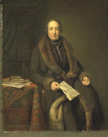 Therese Schwartze Portrait of Pieter Arnold Diederichs France oil painting art